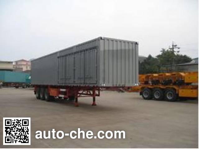 Changchun Yuchuang FCC9390X box body van trailer