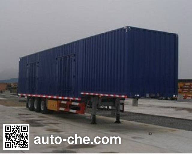 Changchun Yuchuang FCC9401XXY box body van trailer
