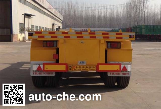 Huayuexing FNZ9403TJZ container transport trailer