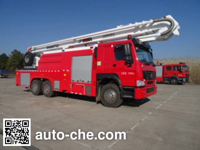 Fuqi (Fushun) FQZ5330JXFJP32/A автомобиль пожарный с насосом высокого давления
