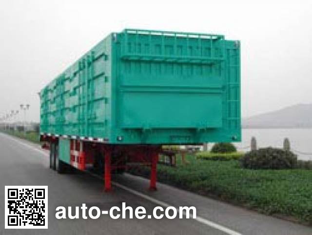FAW Fenghuang FXC9270XXY box body van trailer