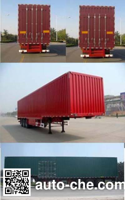 Sipai Feile GJC9404XXY box body van trailer