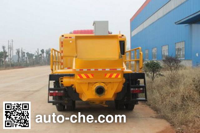 Shaohua GXZ5120THB truck mounted concrete pump