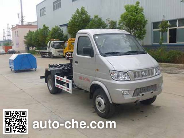 Huatong HCQ5036ZXXSC detachable body garbage truck