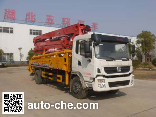 Huatong HCQ5200THBEQ5 concrete pump truck