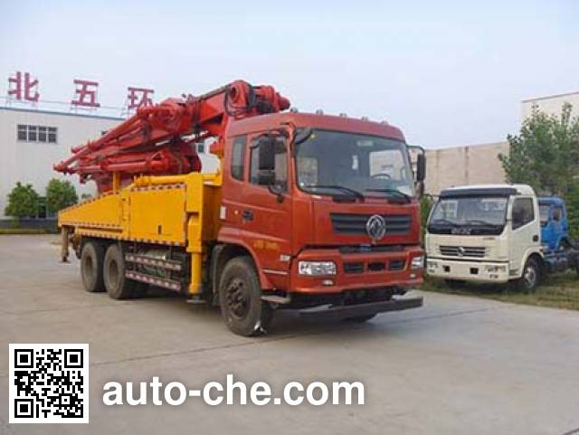 Huatong HCQ5251THBEQ5 concrete pump truck