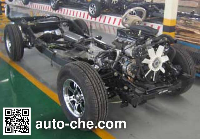 JAC HFC1027K1FA light truck chassis