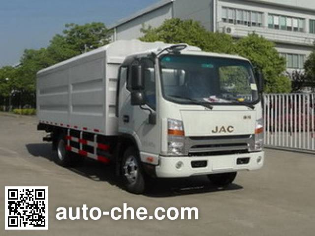 JAC HFC5040XTYVZ sealed garbage container truck