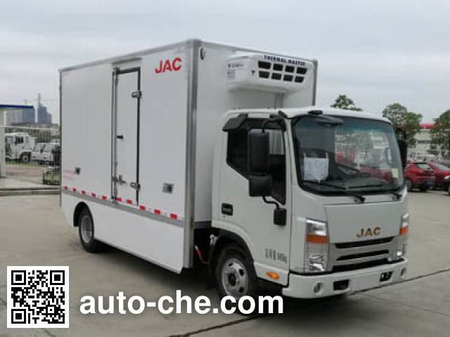 JAC HFC5061XLCP73EV2C5 electric refrigerated truck