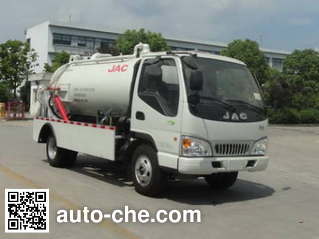 JAC HFC5070GXWVZ sewage suction truck