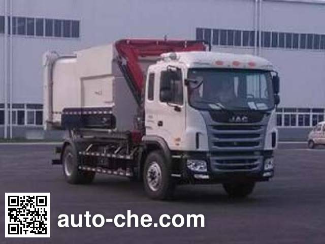 JAC HFC5161ZDZP3K2A45V lifting garbage truck
