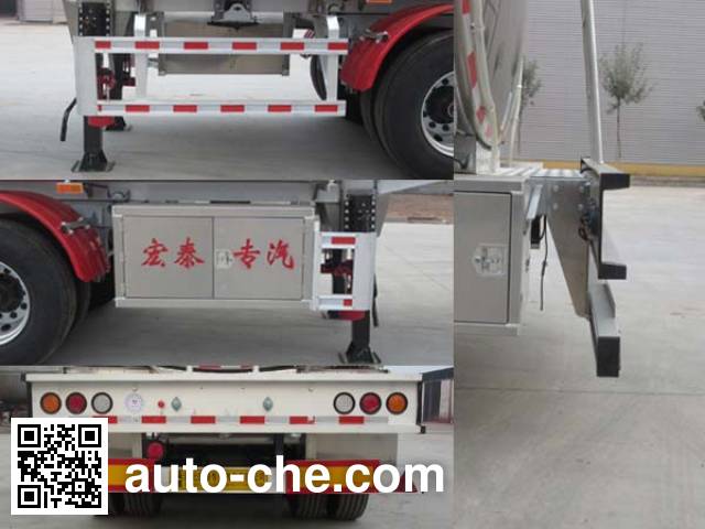 Zhengkang Hongtai HHT9402GRH lubricating oil tank trailer