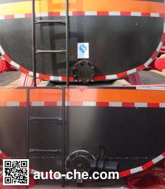 Zhengkang Hongtai HHT9404GRYB flammable liquid aluminum tank trailer