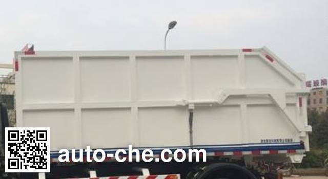 Jinggong Chutian HJG5165ZDJ docking garbage compactor truck