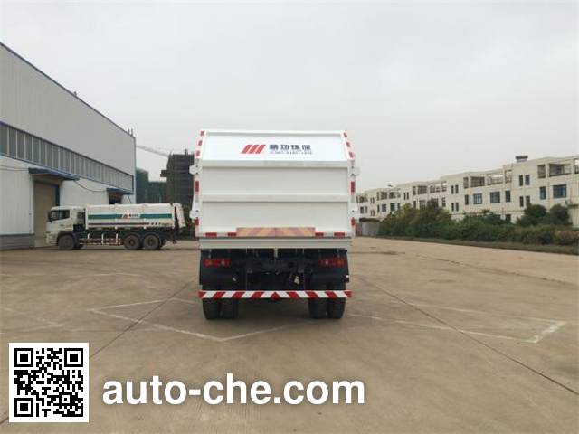 Jinggong Chutian HJG5162ZDJ docking garbage compactor truck