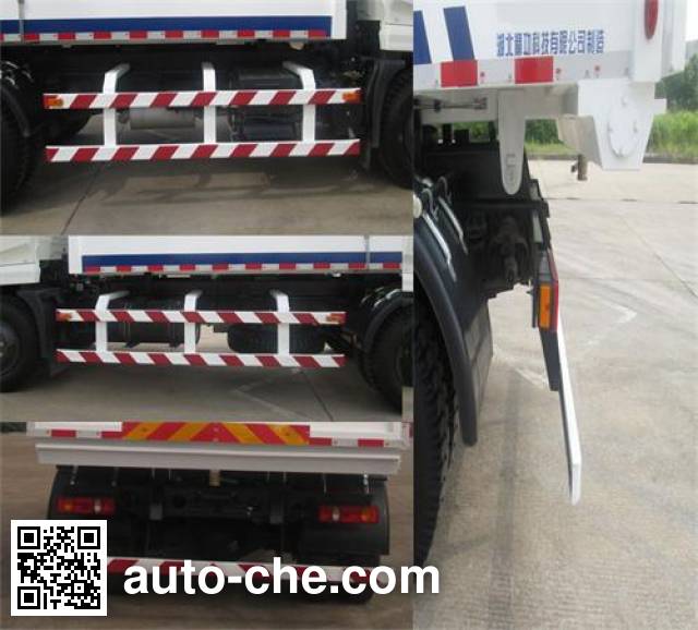 Jinggong Chutian HJG5165ZDJ docking garbage compactor truck