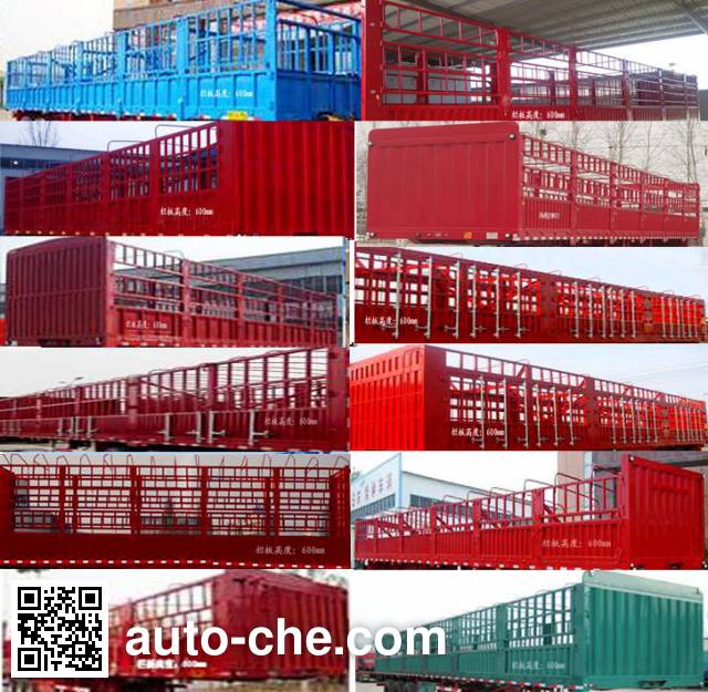 Haizheng HLE9400CCY stake trailer
