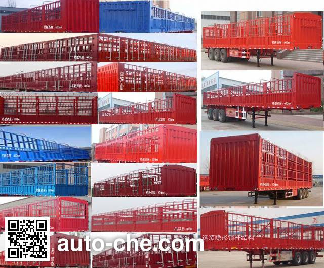 Haizheng HLE9402CCY stake trailer