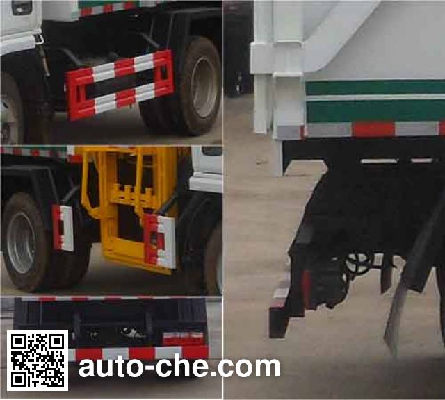 Zhongqi Liwei HLW5040ZDJ5EQ стыкуемый мусоровоз с уплотнением отходов