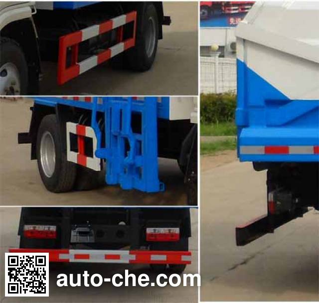 Zhongqi Liwei HLW5070ZDJ docking garbage compactor truck