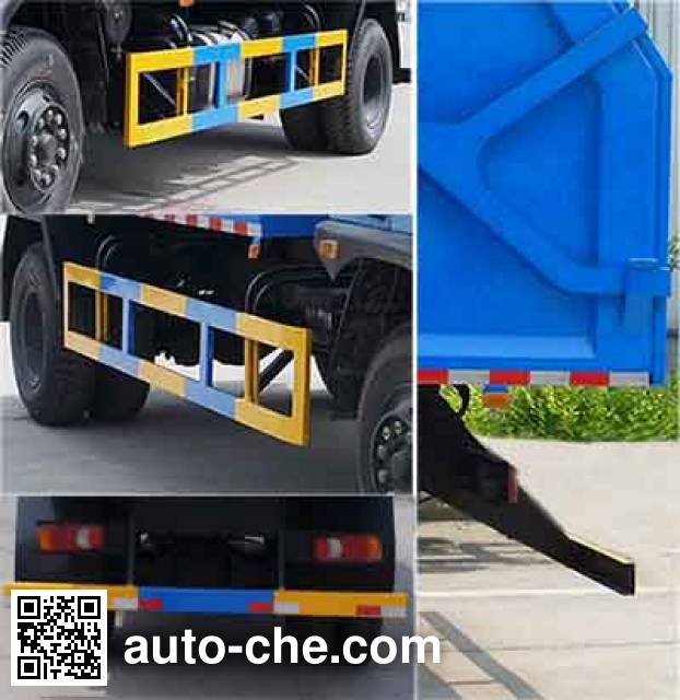 Zhongqi Liwei HLW5161ZDJ5EQ docking garbage compactor truck