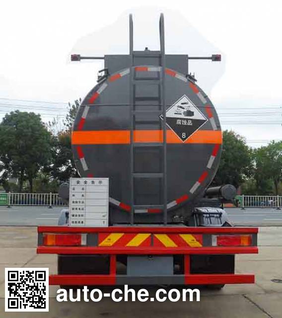 Zhongqi Liwei HLW5311GFW5EQ corrosive substance transport tank truck