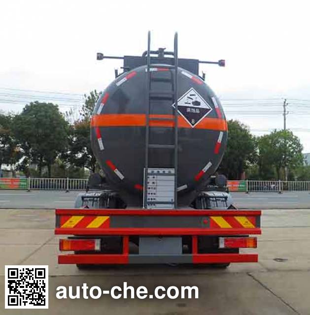 Zhongqi Liwei HLW5311GFW5EQ corrosive substance transport tank truck
