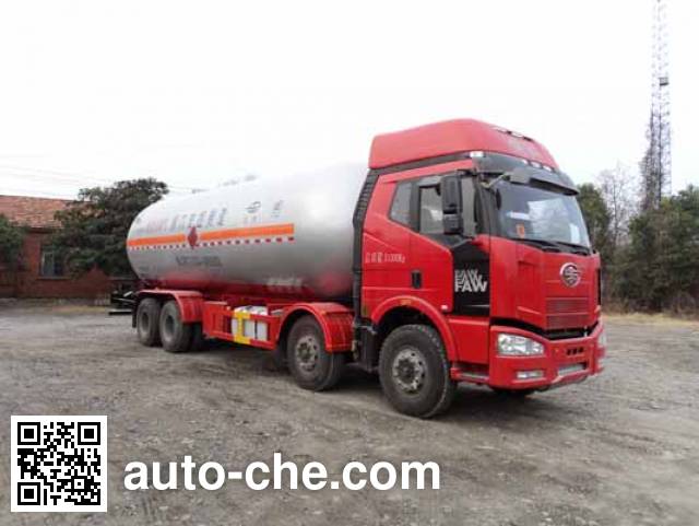 Hongtu HT5312GYQ3C liquefied gas tank truck