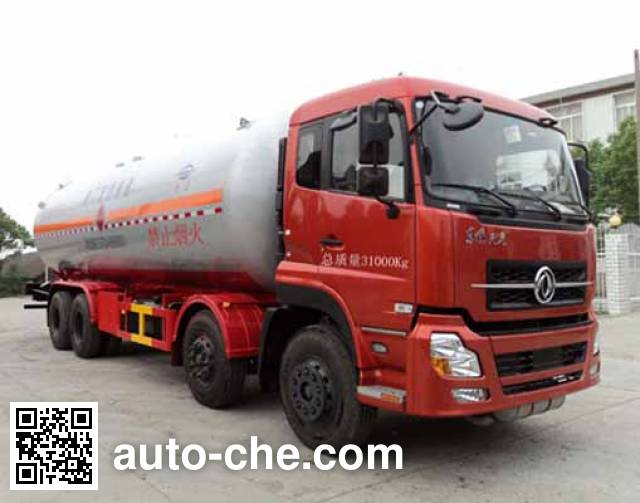 Hongtu HT5312GYQ3D liquefied gas tank truck