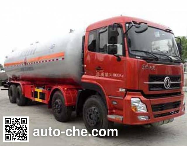 Hongtu HT5312GYQ3D1 liquefied gas tank truck