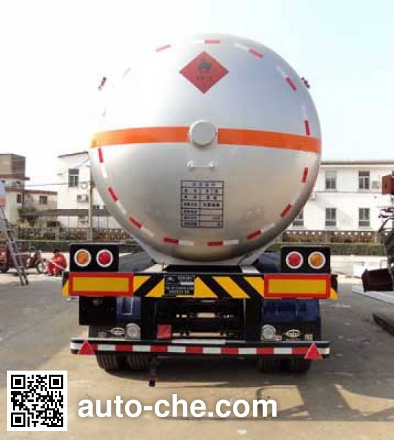 Hongtu HT9408GYQ6C liquefied gas tank trailer