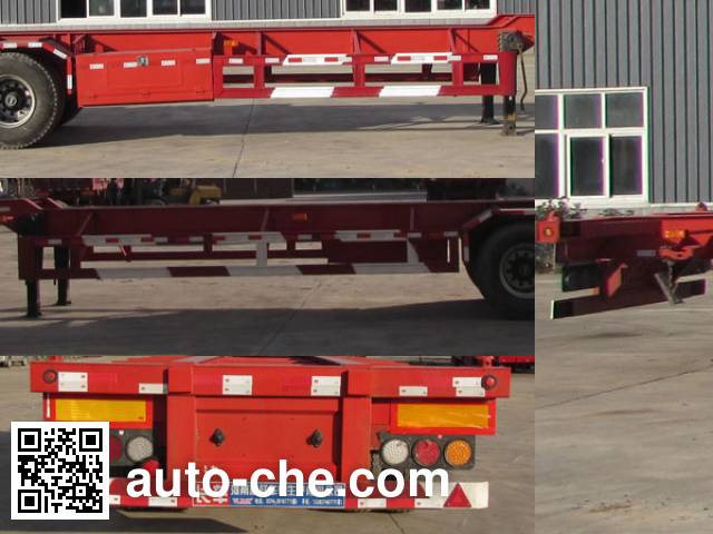 Wanxiang HWX9400TJZG container transport trailer