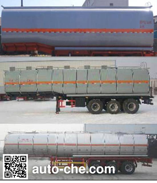 Hualu Yexing HYX9400GYS liquid food transport tank trailer