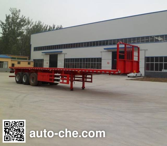 Hualu Yexing HYX9400TPB flatbed trailer