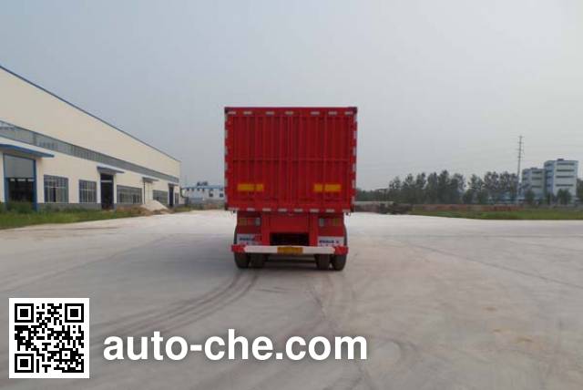 Hualu Yexing HYX9401XXY box body van trailer