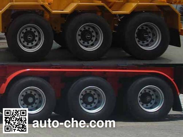 Hongzhou HZZ9400GFW corrosive materials transport tank trailer