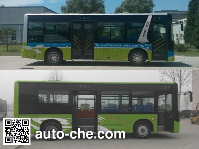 Huanghe JK6856GBEV4 electric city bus