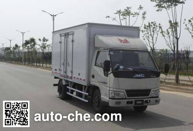 Jiangling Jiangte JMT5040XXYXGD2 box van truck