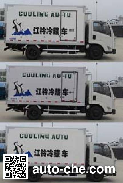 Jiangling Jiangte JMT5041XLCXG2 refrigerated truck