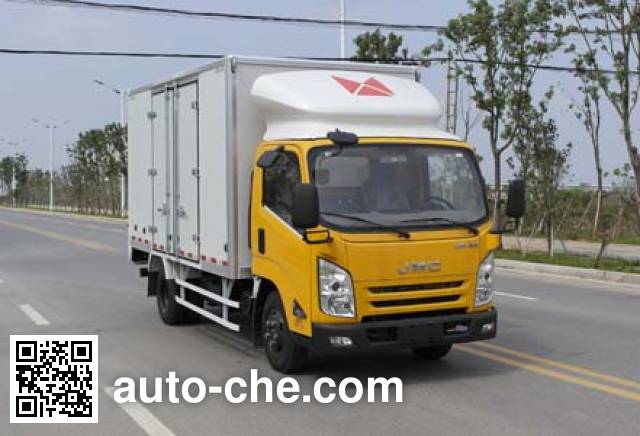 Jiangling Jiangte JMT5045XXYXG2 box van truck