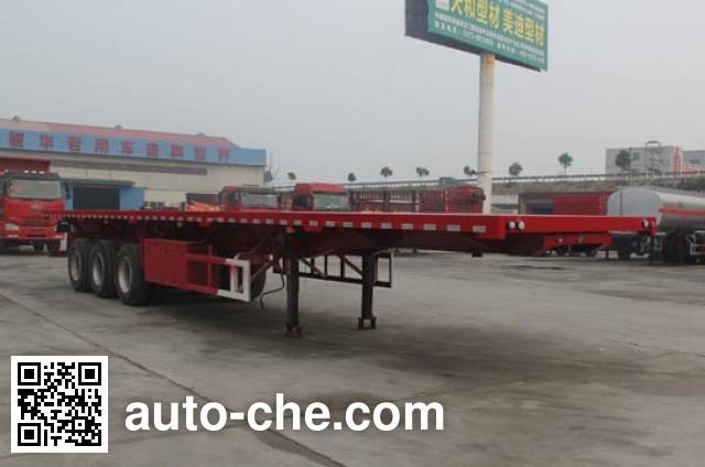 Junqiang JQ9403ZZXP flatbed dump trailer