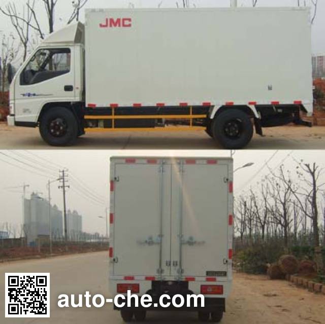 JMC JX5044XXYXGB2 box van truck