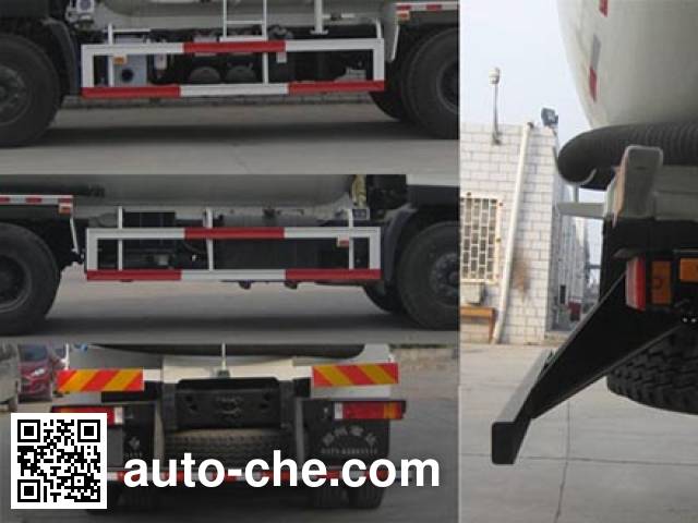 Yindun JYC5250GFLDFL1 low-density bulk powder transport tank truck