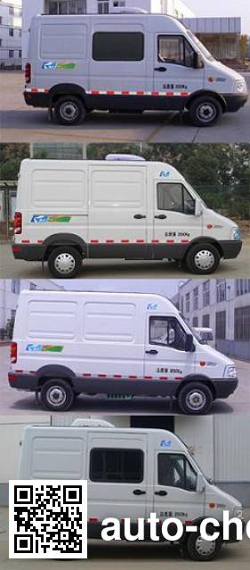 Kangfei KFT5041XLC4A refrigerated truck