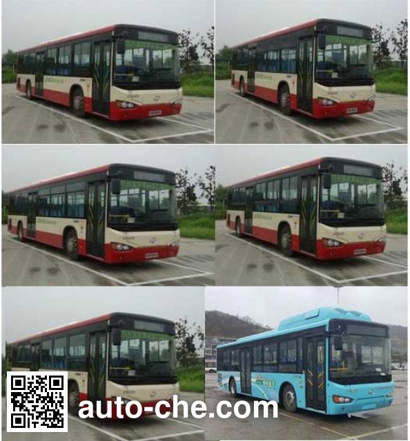 Higer KLQ6119GAHEVC5D hybrid city bus