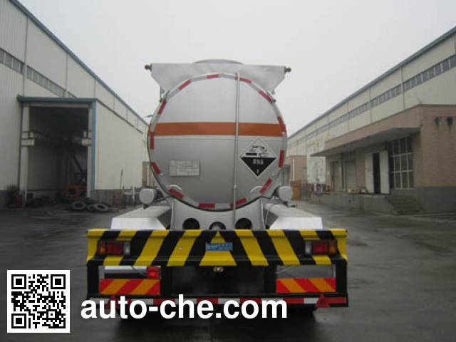 Yunli LG9401GFW corrosive materials transport tank trailer