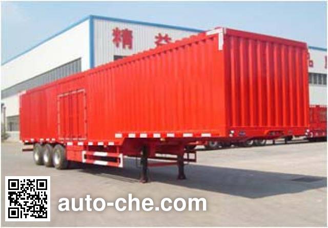 Yangjia LHL9402XXY box body van trailer