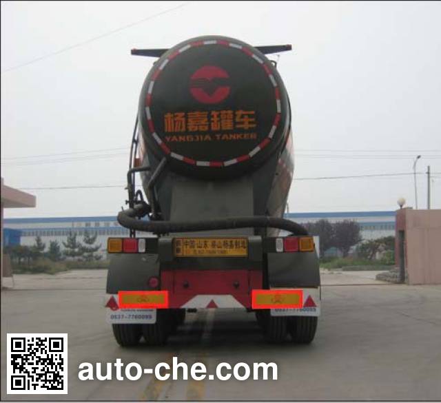 Yangjia LHL9406GFLA medium density bulk powder transport trailer