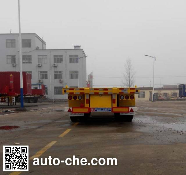 Huasheng Shunxiang LHS9401TJZE container transport trailer