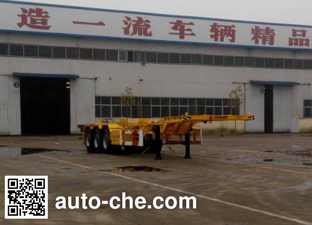 Huasheng Shunxiang LHS9401TJZE container transport trailer